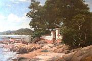 Domingo Garcia y Vasquez Ponta do Cavalao - Niteroi china oil painting artist